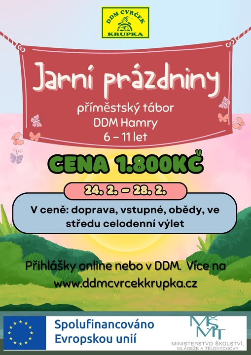 Jarní příměstský tábor