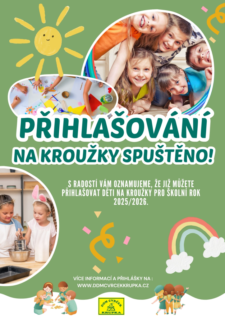 PŘIHLAŠOVÁNÍ NA ŠKOLNÍ ROK 2025/2026