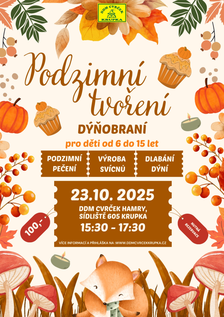 Podzimní tvoření - dýňobraní