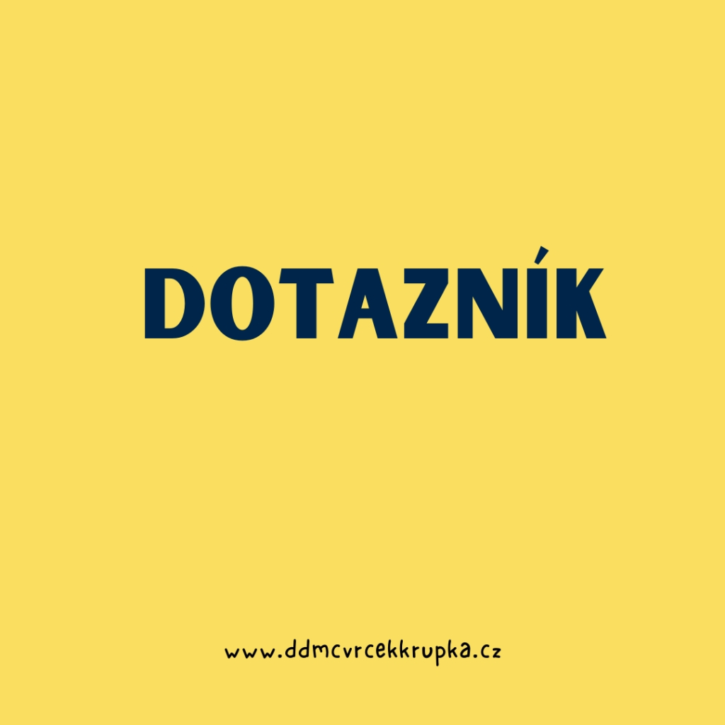 Dotazník 