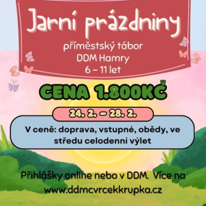 Jarní příměstský tábor